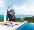 Breeze Black Swing Chair by Furniture of America at Eve Furniture
