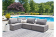 Bree Zee Brown 4-Piece Outdoor Sectional by Ashley at Eve Furniture
