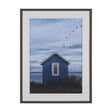 Breezy Blue Escape by Lotte Gronkjaer FramedPhoto Print Matted under Glass by Mercana at Eve Furniture