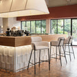 Bremor Beige Barstool by Zuomod at Eve Furniture