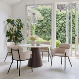Bremor Beige Dining Chair (Set of 2) by Zuomod at Eve Furniture