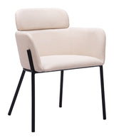 Bremor Beige Dining Chair (Set of 2) by Zuomod at Eve Furniture