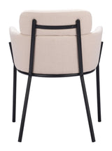 Bremor Beige Dining Chair (Set of 2) by Zuomod at Eve Furniture