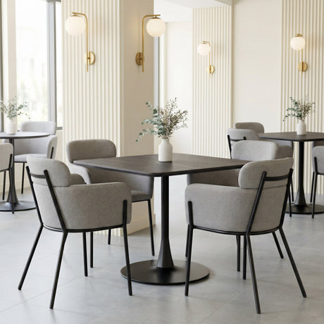 Bremor Slate Gray Dining Chair (Set of 2) by Zuomod at Eve Furniture