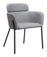 Bremor Slate Gray Dining Chair (Set of 2) by Zuomod at Eve Furniture