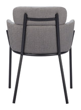 Bremor Slate Gray Dining Chair (Set of 2) by Zuomod at Eve Furniture