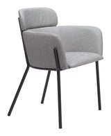 Bremor Slate Gray Dining Chair (Set of 2) by Zuomod at Eve Furniture
