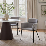 Bremor Slate Gray Dining Chair (Set of 2) by Zuomod at Eve Furniture