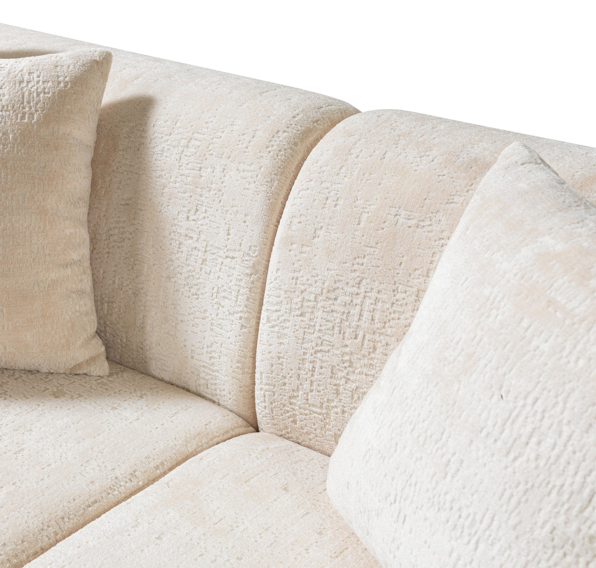 Brenda Ivory Boucle Sofa & Loveseat