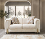 Brenda Ivory Boucle Sofa & Loveseat