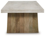 Brendalhouse Light Brown Coffee Table by Ashley at Eve Furniture