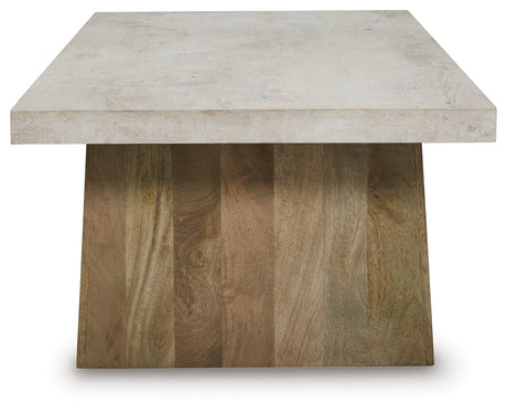Brendalhouse Light Brown Coffee Table by Ashley at Eve Furniture