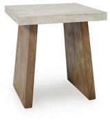 Brendalhouse Light Brown End Table by Ashley at Eve Furniture