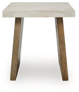 Brendalhouse Light Brown End Table by Ashley at Eve Furniture
