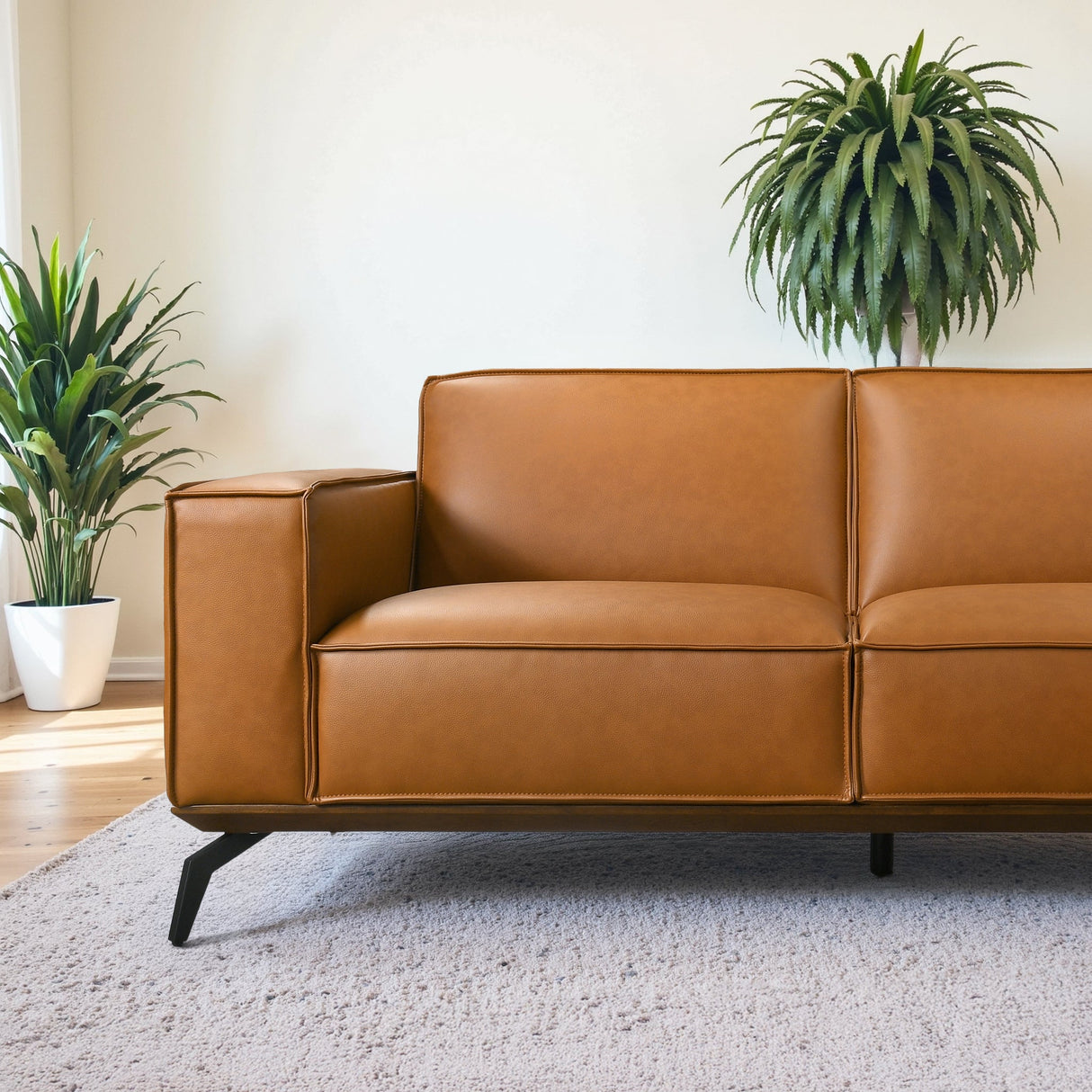 Brenham Easy Clean Modern Right Sectional Sofa & Chaise by Ashcroft Furniture at Eve Furniture