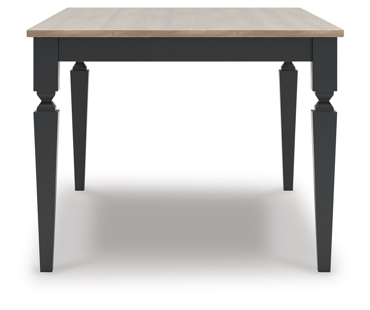Brenkerton Grayish Brown/Black Dining Table by Ashley at Eve Furniture