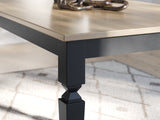 Brenkerton Grayish Brown/Black Dining Table by ASHLEY FURNITURE at Eve Furniture