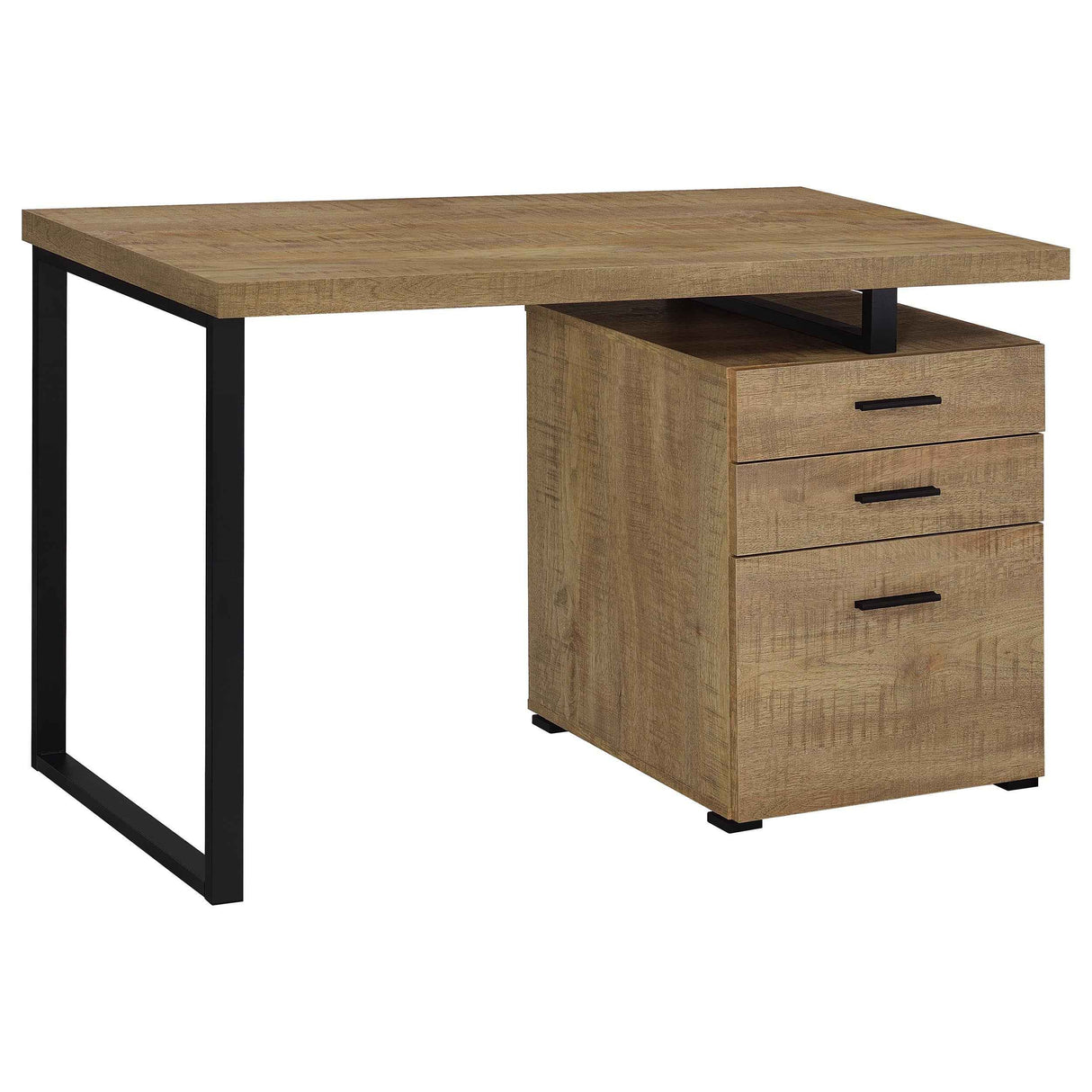 Brennan Mango 47-inch 3-drawer Office Computer Desk by Coaster at Eve Furniture