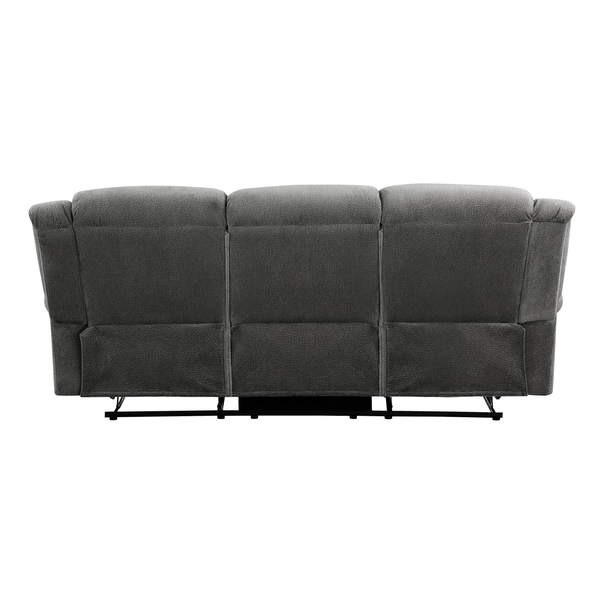 Brennen Charcoal 2-Piece Double Reclining Set by Homelegance at Eve Furniture