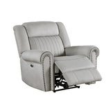 Brennen Mist Power Double Reclining Living Room Set by Homelegance at Eve Furniture