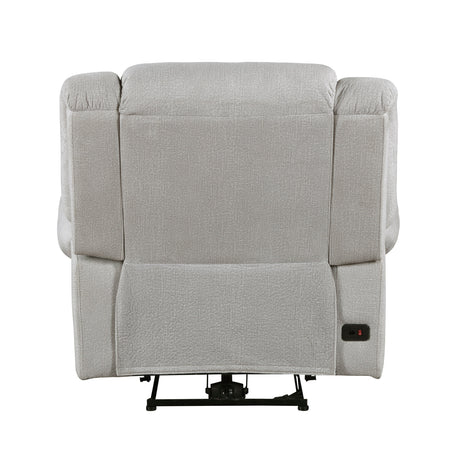 Brennen Mist Power Reclining Chair by Homelegance at Eve Furniture