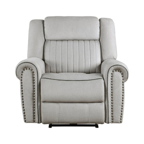 Brennen Mist Power Reclining Chair by Homelegance at Eve Furniture