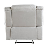 Brennen Mist Reclining Chair by Homelegance at Eve Furniture