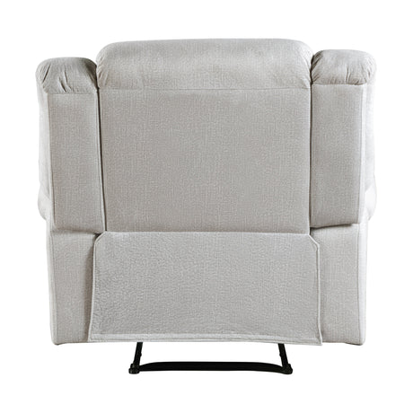 Brennen Mist Reclining Chair by Homelegance at Eve Furniture