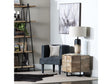 Brennon Brown/Black End Table by Crestview at Eve Furniture