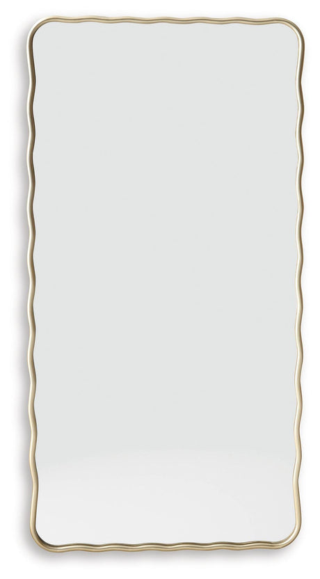 Brenthill Gold Accent Mirror by Ashley at Eve Furniture