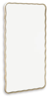 Brenthill Gold Accent Mirror by Ashley at Eve Furniture