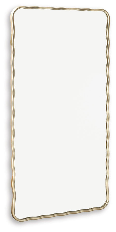 Brenthill Gold Accent Mirror by Ashley at Eve Furniture