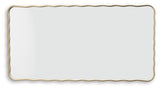Brenthill Gold Accent Mirror by Ashley at Eve Furniture