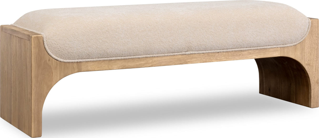 Brentwood Bathrobe/Brioche Bench by Modus Furniture at Eve Furniture