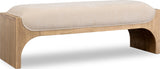 Brentwood Bathrobe/Brioche Bench by Modus Furniture at Eve Furniture