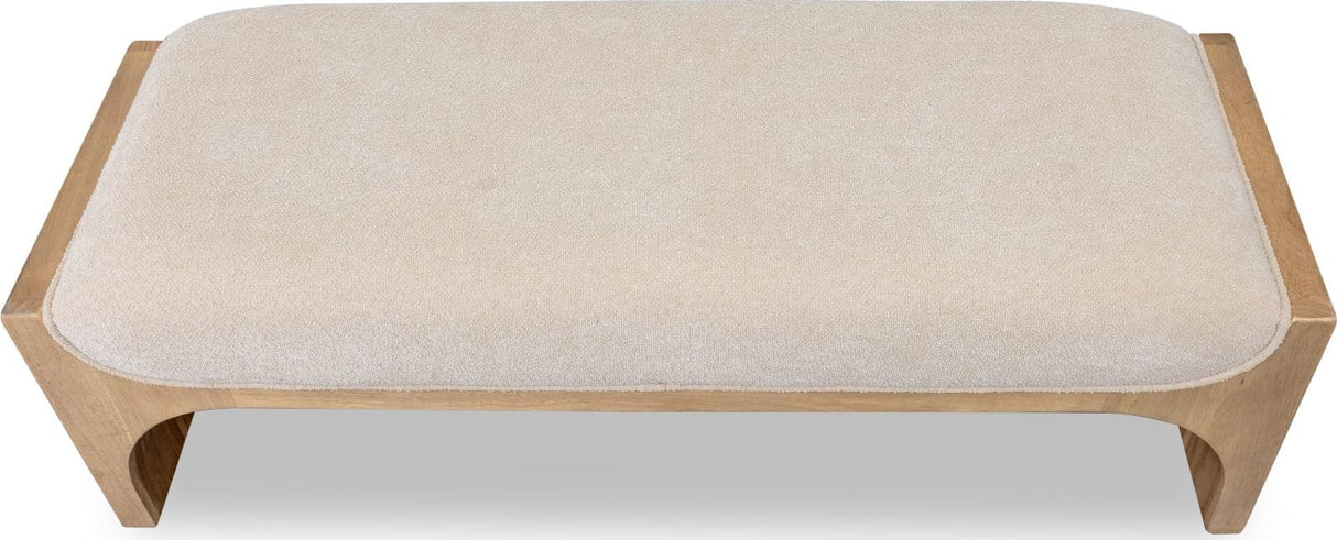 Brentwood Bathrobe/Brioche Bench by Modus Furniture at Eve Furniture