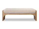 Brentwood Bathrobe/Brioche Bench by Modus Furniture at Eve Furniture