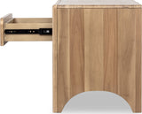 Brentwood Brioche One Drawer Nightstand w/CM by Modus Furniture at Eve Furniture
