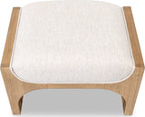 Brentwood Harvest Weave/Brioche Ottoman by Modus Furniture at Eve Furniture