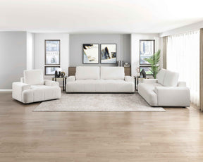 Brera Beige 3-Piece Living Room Set by Homelegance at Eve Furniture