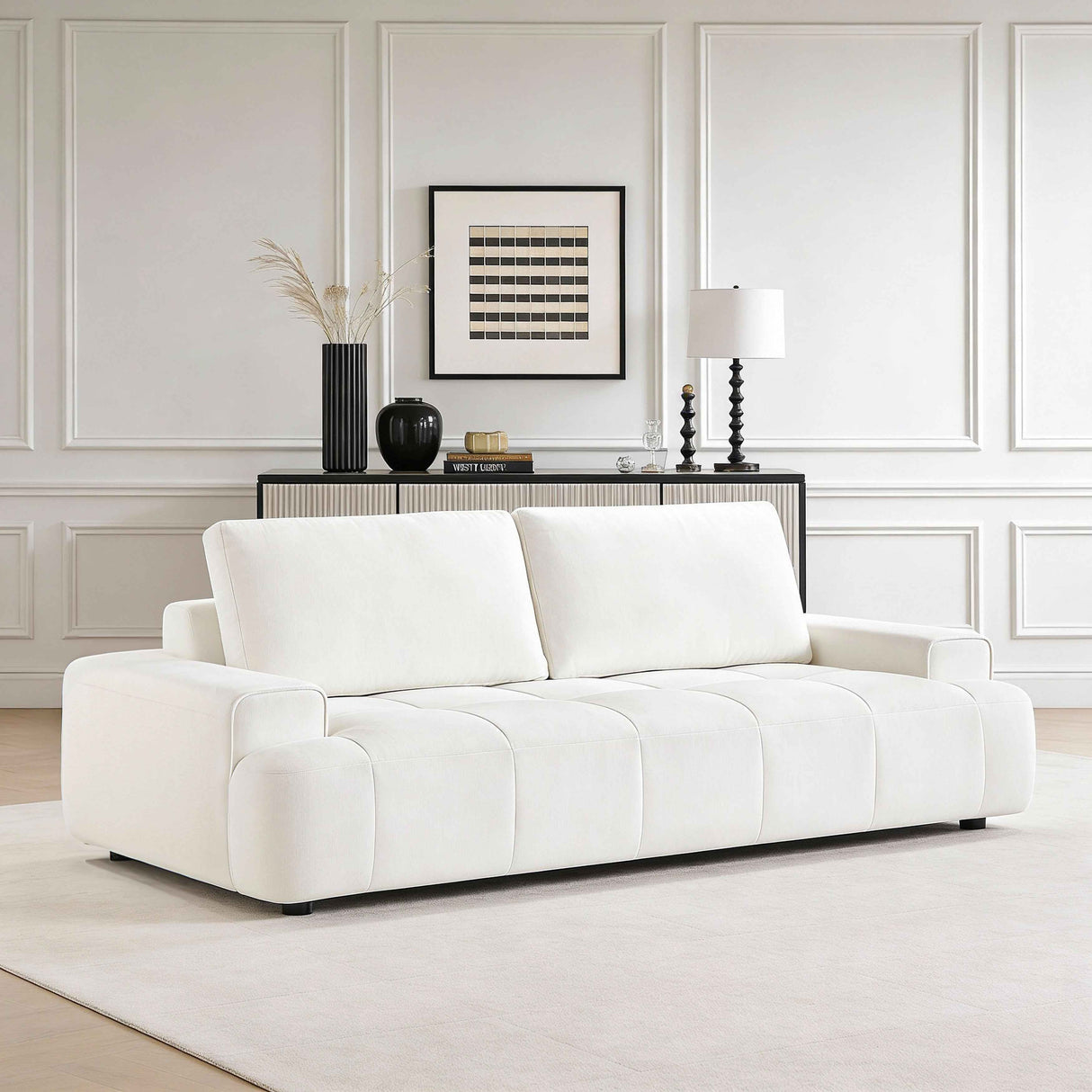 Brera Beige Living Room Set by Homelegance at Eve Furniture