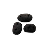 Breton Black Cast Aluminum Wall Sculpture (Set of 3) by Moe's Home at Eve Furniture