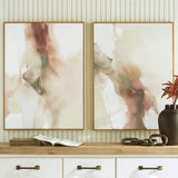 Brettwarth Green/Blue/Yellow Wall Art, Set of 2 by Ashley at Eve Furniture