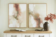 Brettwarth Green/Blue/Yellow Wall Art, Set of 2 by Ashley at Eve Furniture