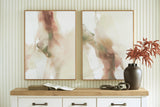 Brettwarth Green/Blue/Yellow Wall Art, Set of 2 by Ashley at Eve Furniture