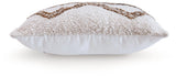 Brettwood Ivory/Brown Pillow (Set of 4) by Ashley at Eve Furniture