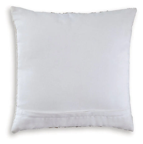 Brettwood Ivory/Brown Pillow (Set of 4) by Ashley at Eve Furniture
