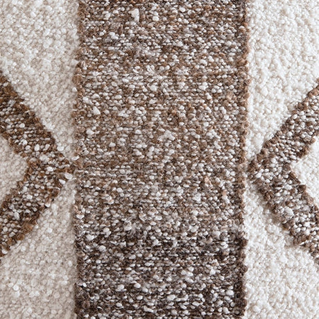 Brettwood Ivory/Brown Pillow (Set of 4) by Ashley at Eve Furniture