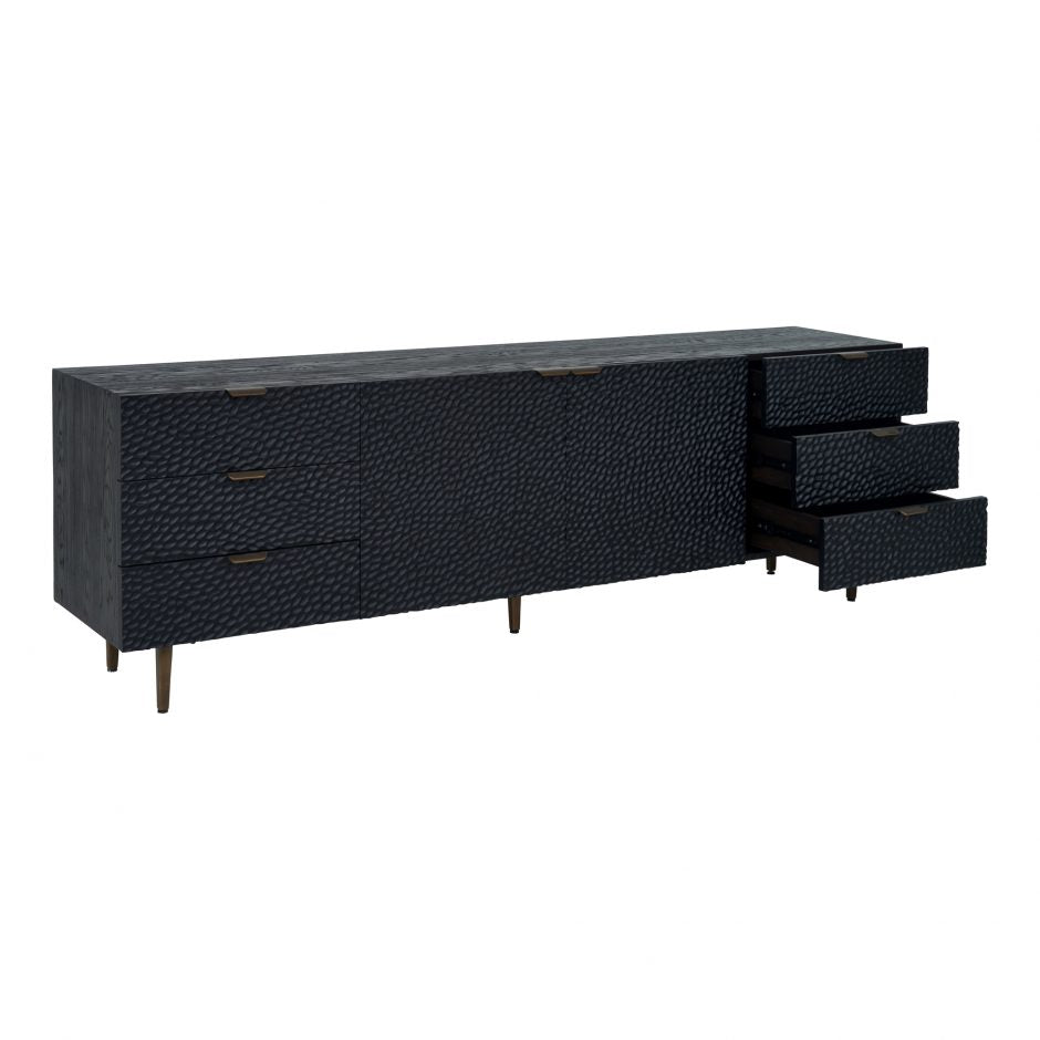 Breu Sideboard Black by Moe's Home at Eve Furniture