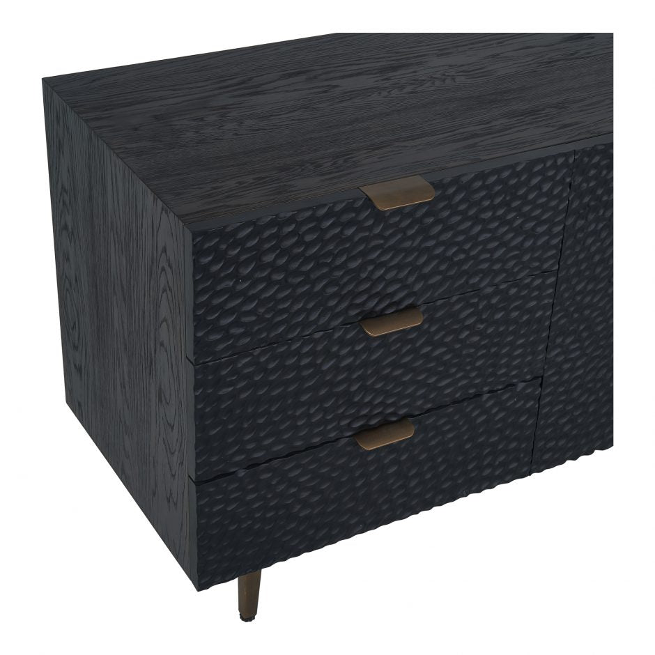 Breu Sideboard Black by Moe's Home at Eve Furniture